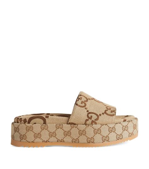 sandalia gucci hombre|Gucci flat sandals on sale.